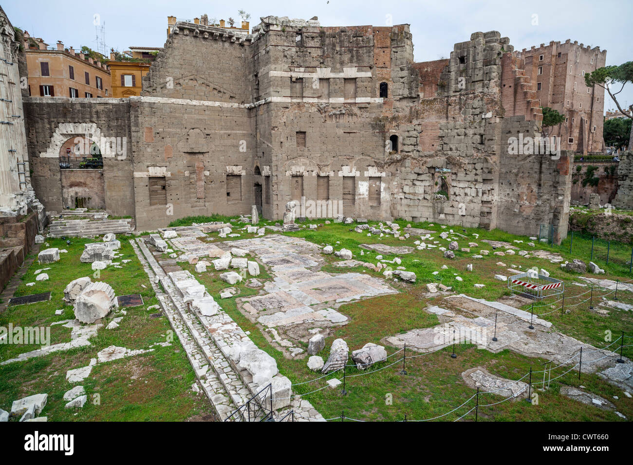 Roma lazio,Italie,.forum romain. Banque D'Images