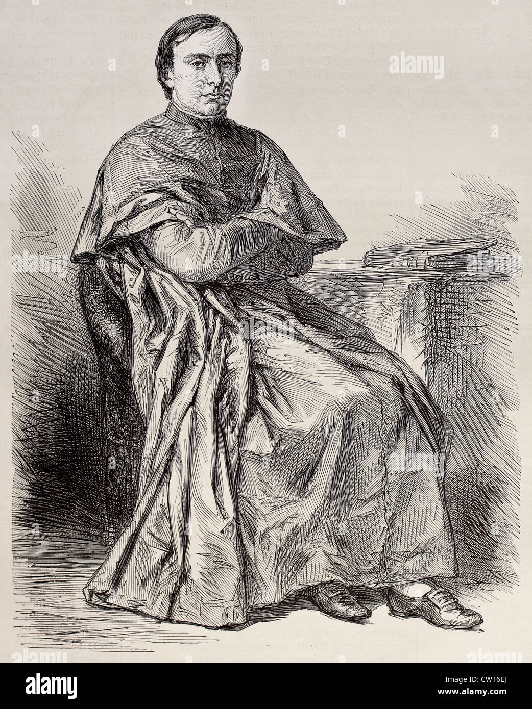 Lucien Louis Joseph Napoléon Bonaparte Cardinal Banque D'Images