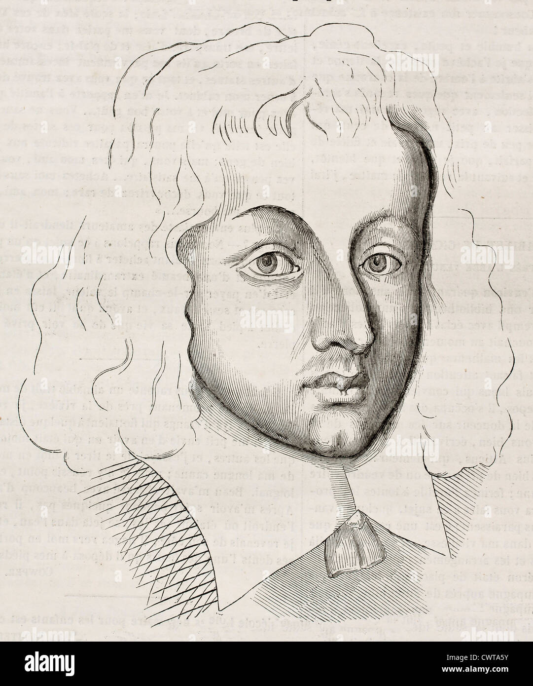 Blaise pascal portrait Banque de photographies et d’images à haute ...