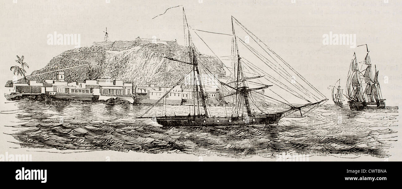 Île de Gorée Banque D'Images