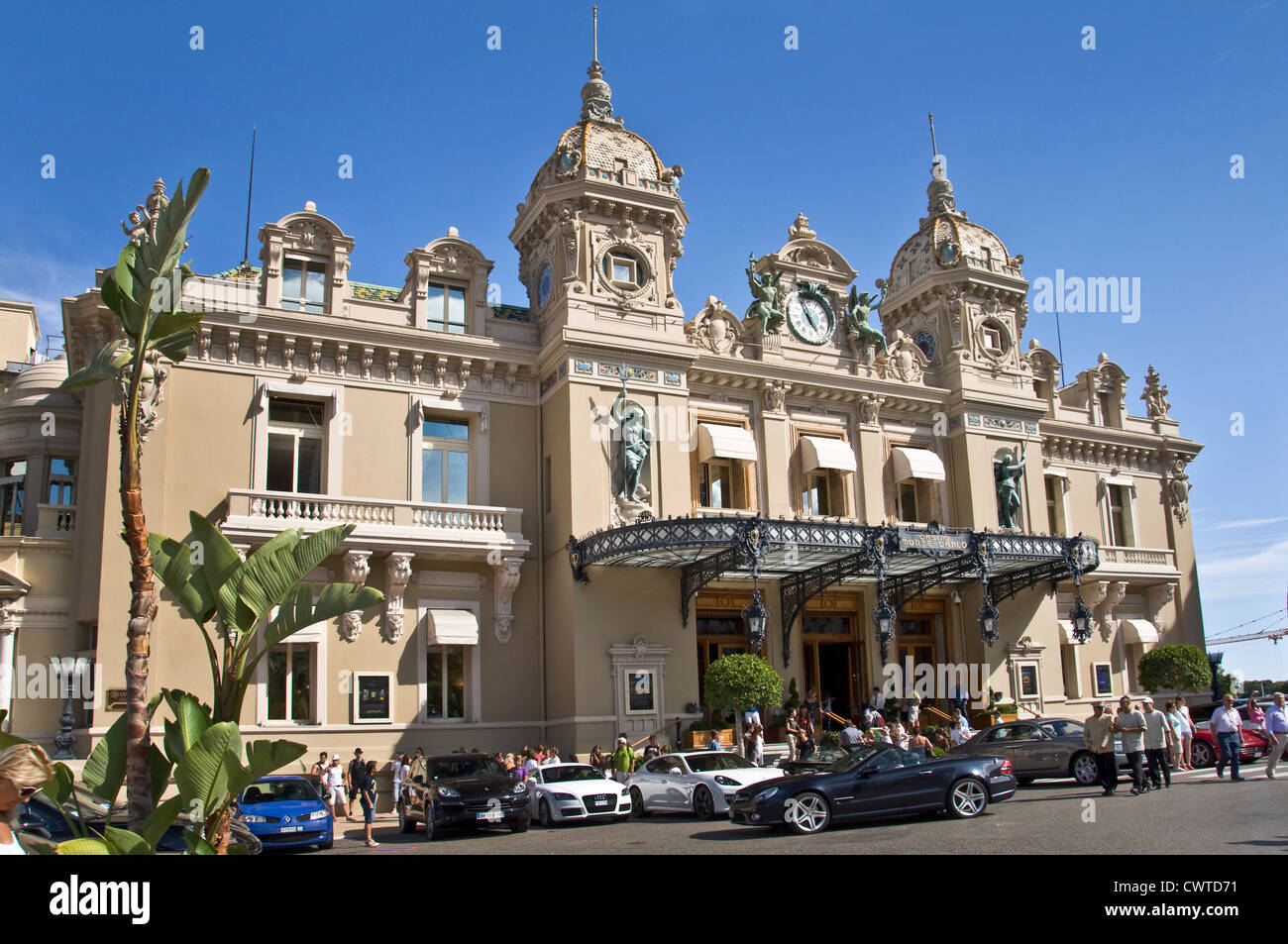 Casino de Monte-Carlo - Monaco Banque D'Images