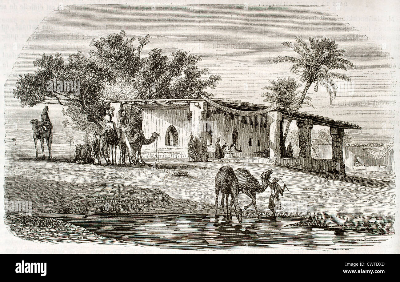 Paysage syrien Banque D'Images