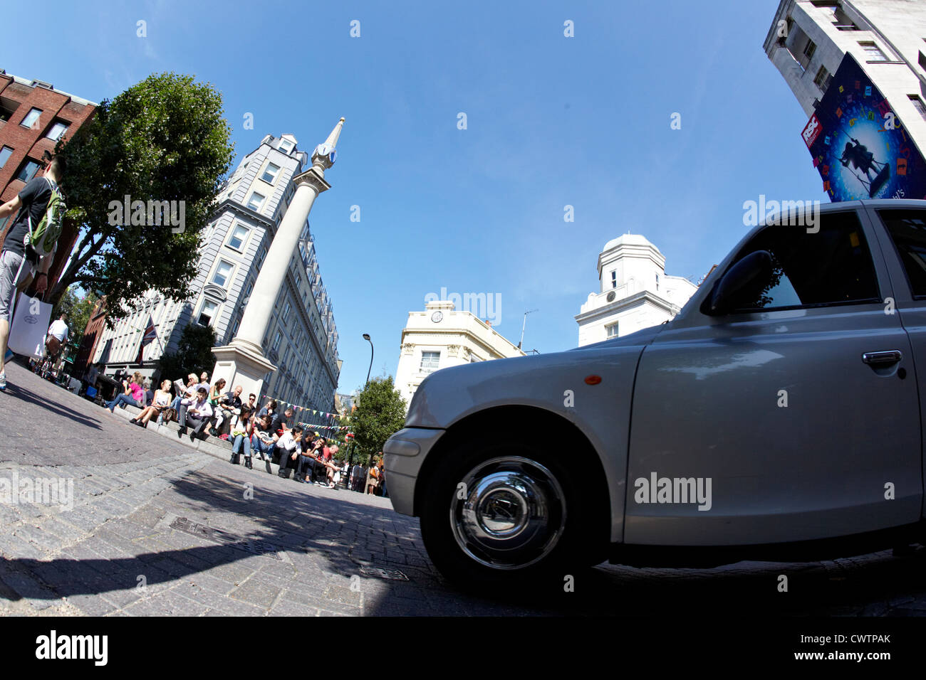 Le Seven Dials London UK Banque D'Images