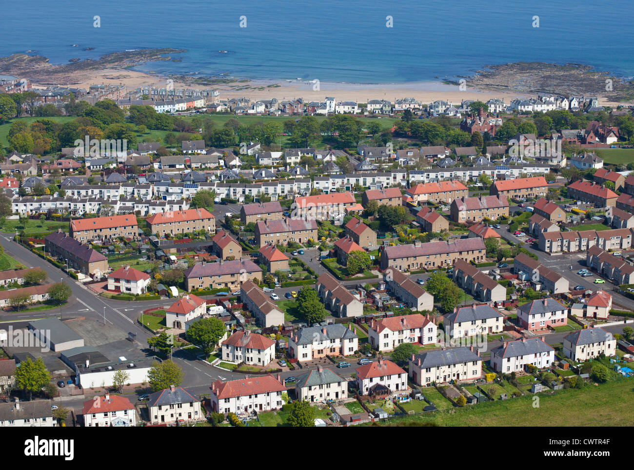 Voir plus de North Berwick North Berwick Law, East Lothian, en Ecosse. Banque D'Images