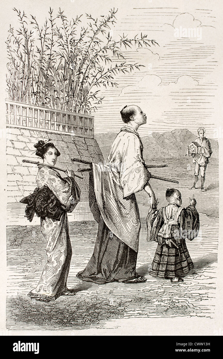 Samouraï de bébé Banque D'Images