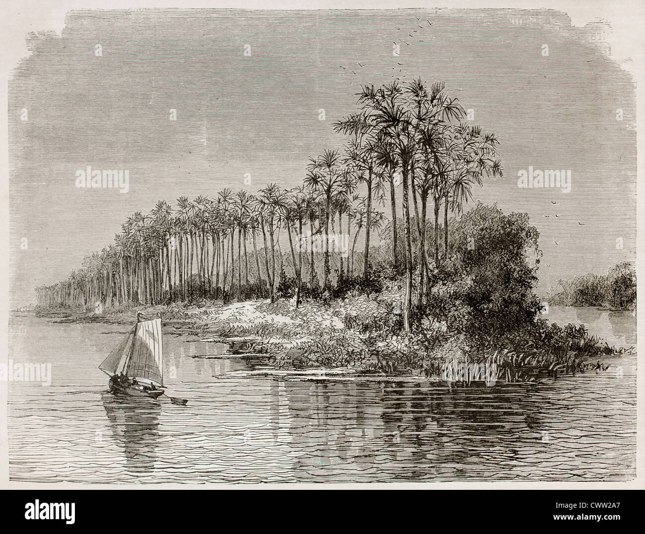 Mantequeira island Banque D'Images