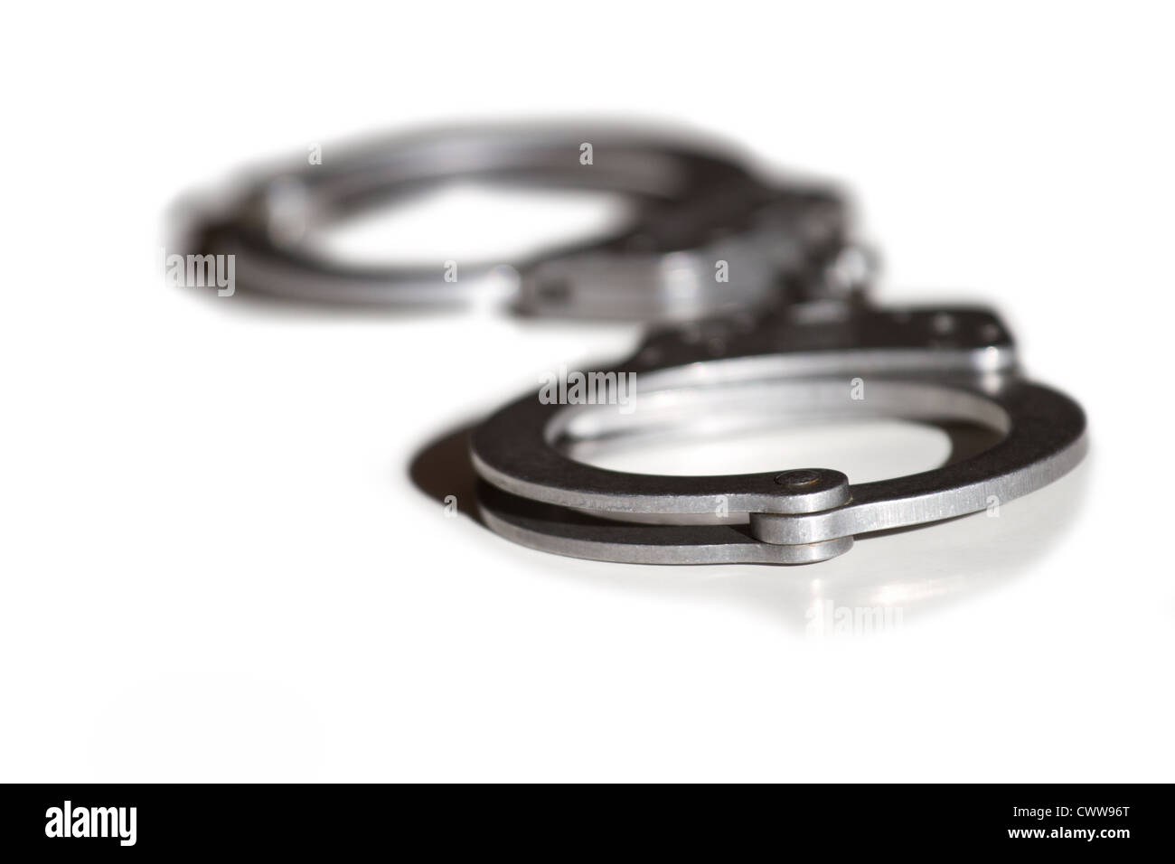 Menottes isolés basses Banque D'Images