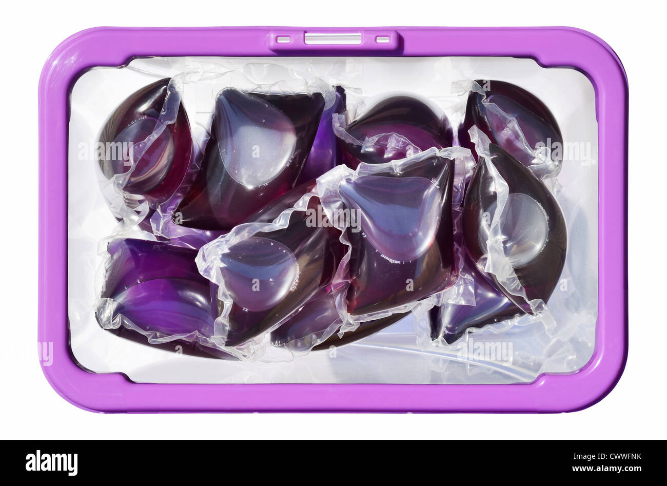 Fort de liquitab capsules de lavage Banque D'Images