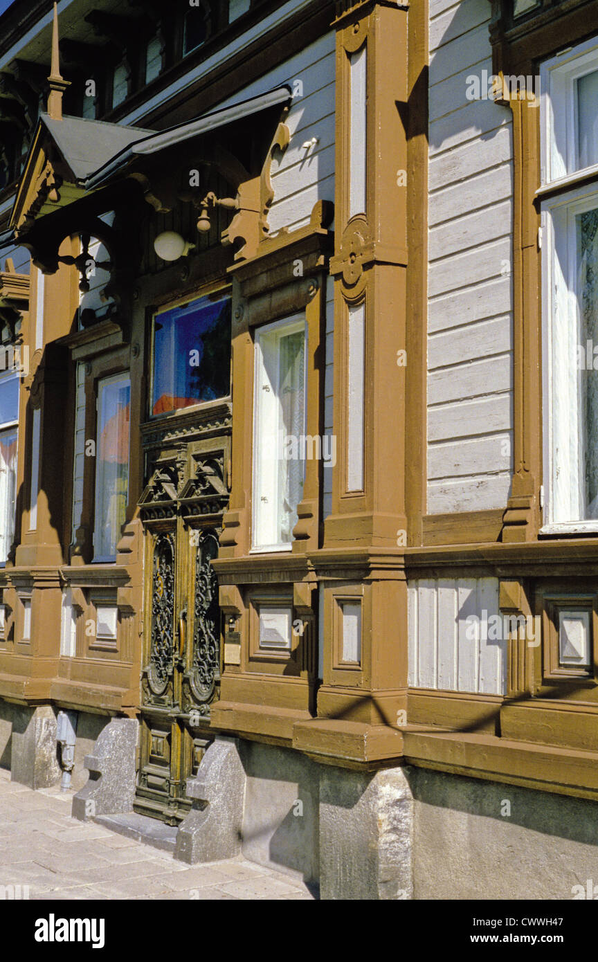 Marela Museum, dans la vieille ville de Rauma, Finlande - Site du patrimoine mondial de l'UNESCO Banque D'Images