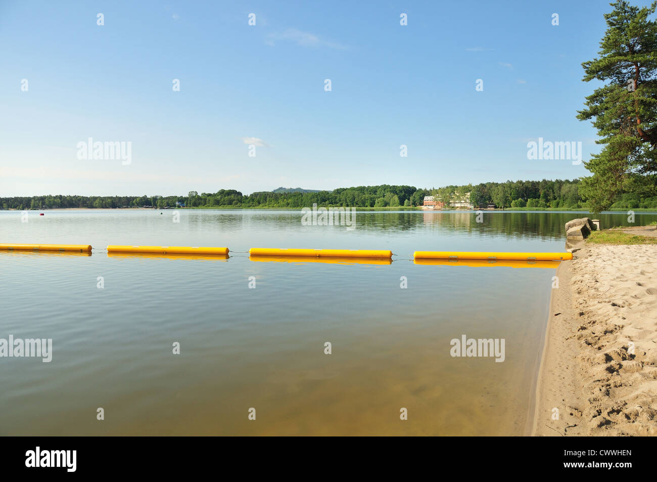 Machovo jezero - Macha's Lake, Stare Splavy, République Tchèque Banque D'Images