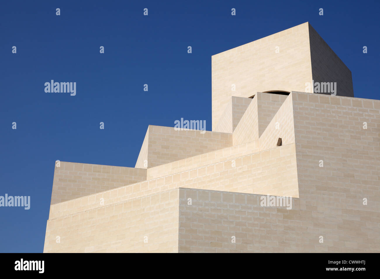 Musée d'Art islamique de Doha. Le Qatar, au Moyen-Orient Banque D'Images