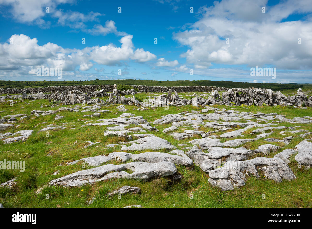 The Burren, Co. Clare, Irlande. Banque D'Images