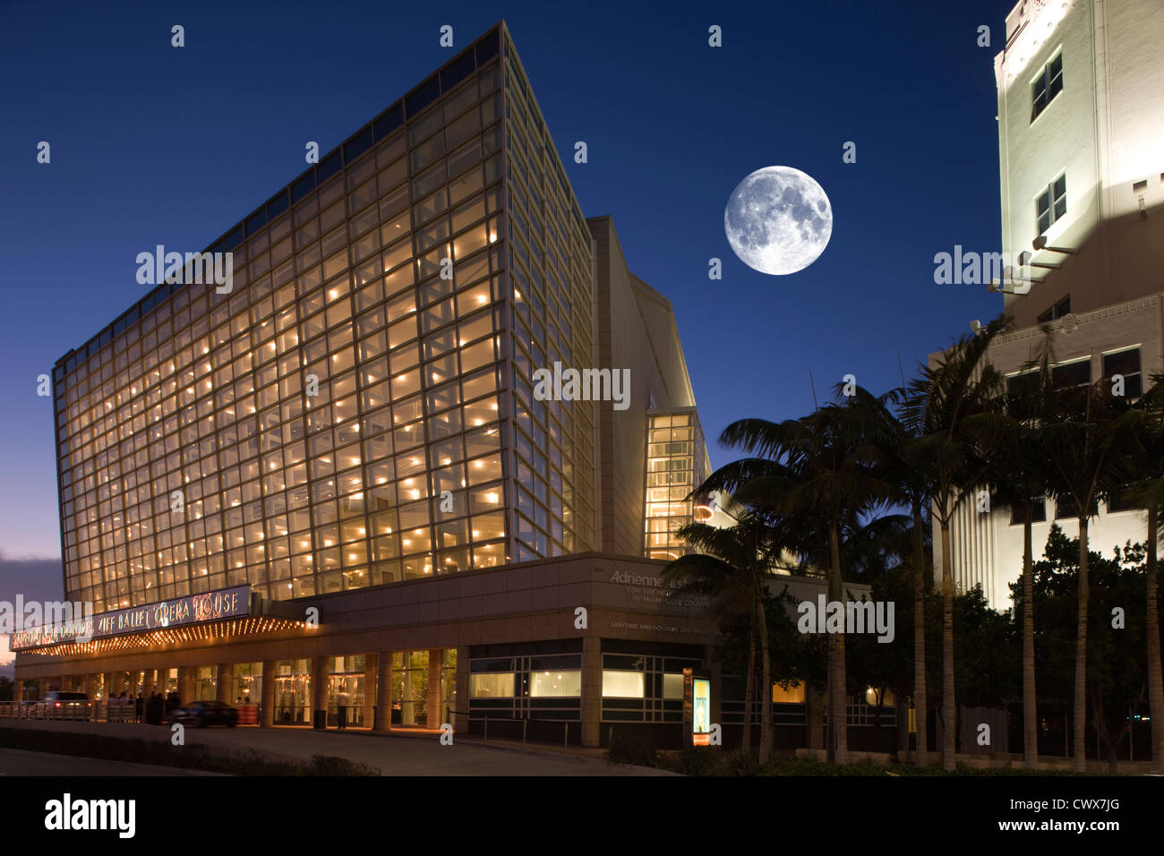 SANFORD ET DOLORES ZIFF BALLET OPERA HOUSE MIAMI FLORIDA USA Banque D'Images