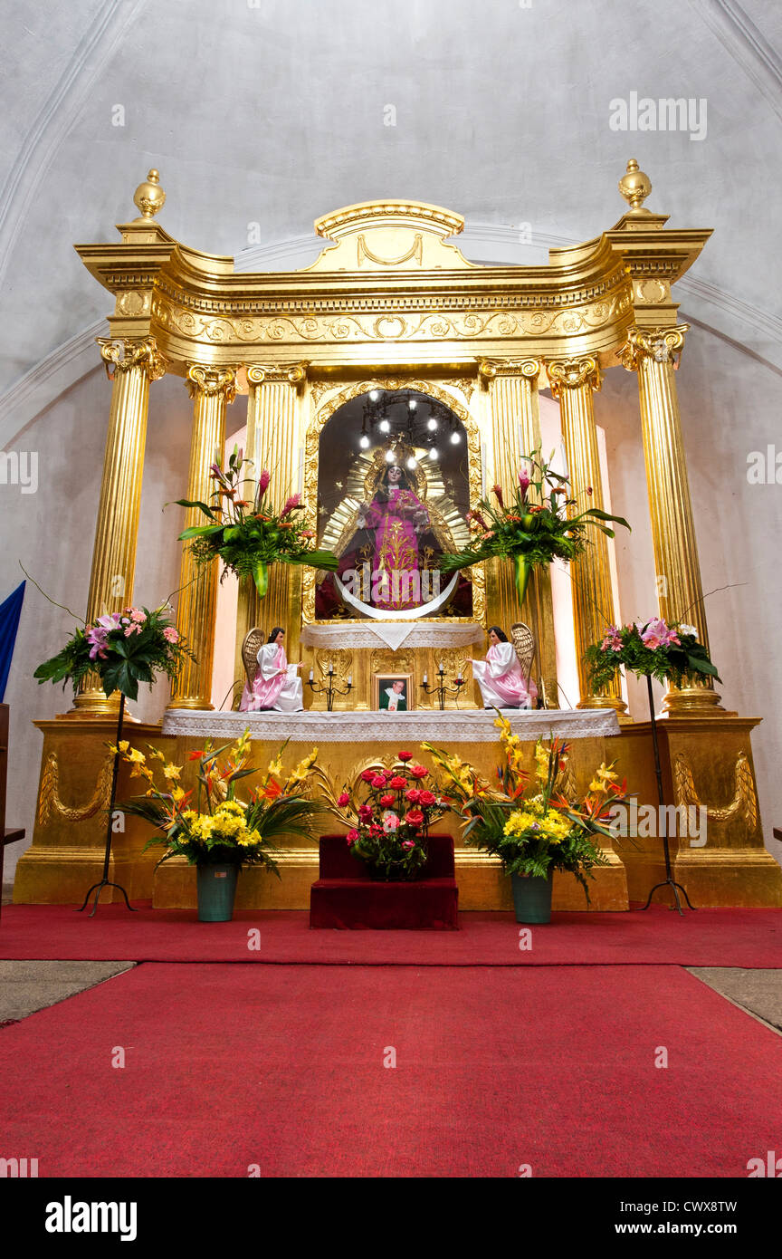 Église Notre Dame de Pitié, Iglesia de Nuestra Señora de la Merced, Antigua, Patrimoine Mondial de l'UNESCO. Banque D'Images