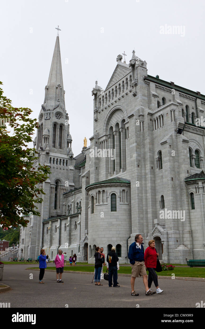 Basilique de sainte anne de beaupre Banque de photographies et d’images