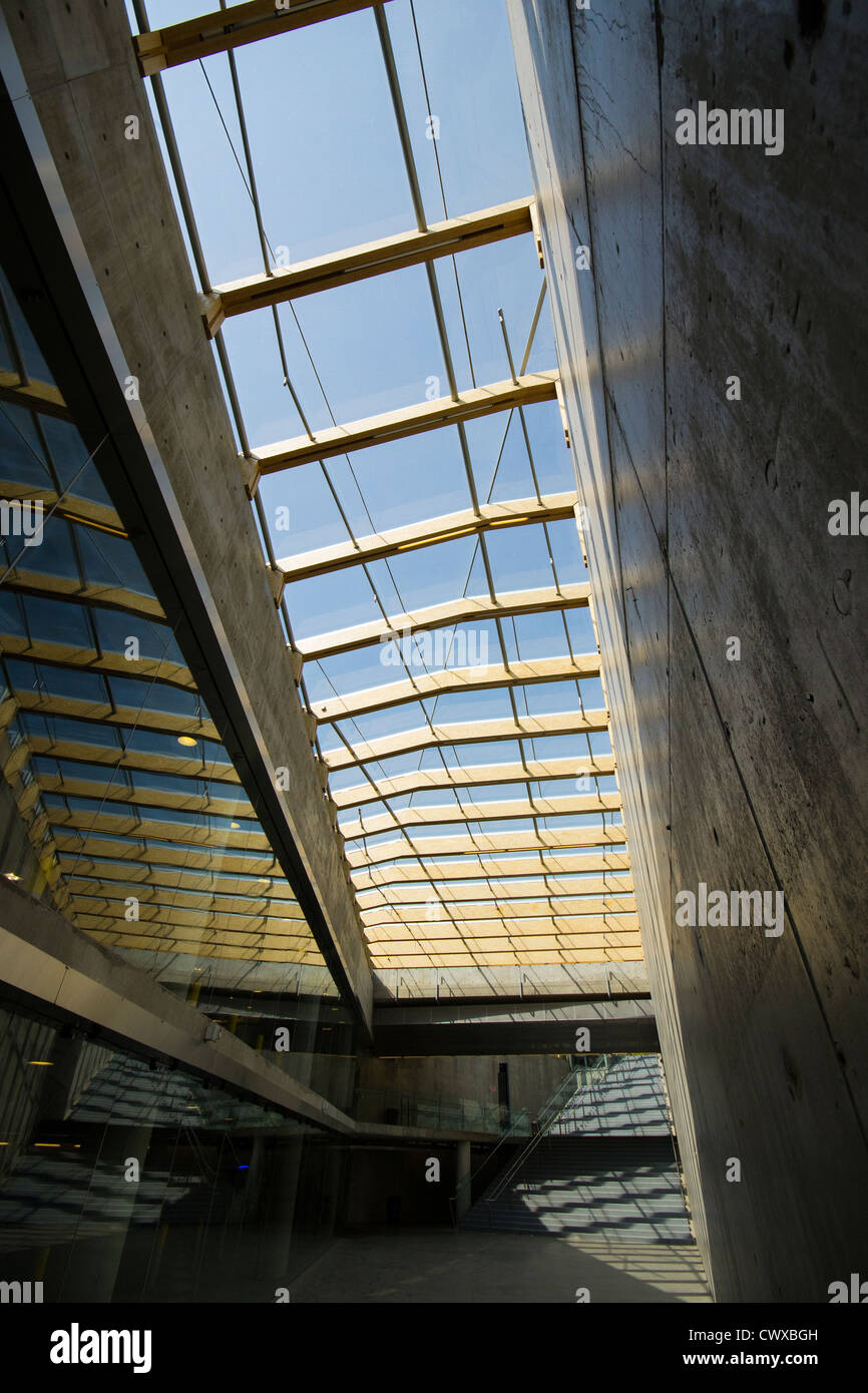 Bâtiment moderne de l'architecture abstraite Banque D'Images