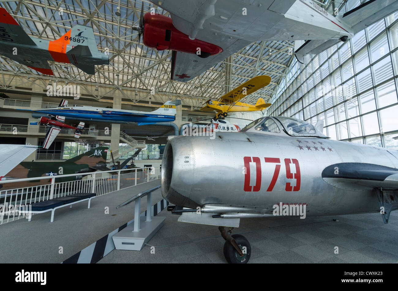 Au Musée de l'aviation, Seattle, USA Banque D'Images
