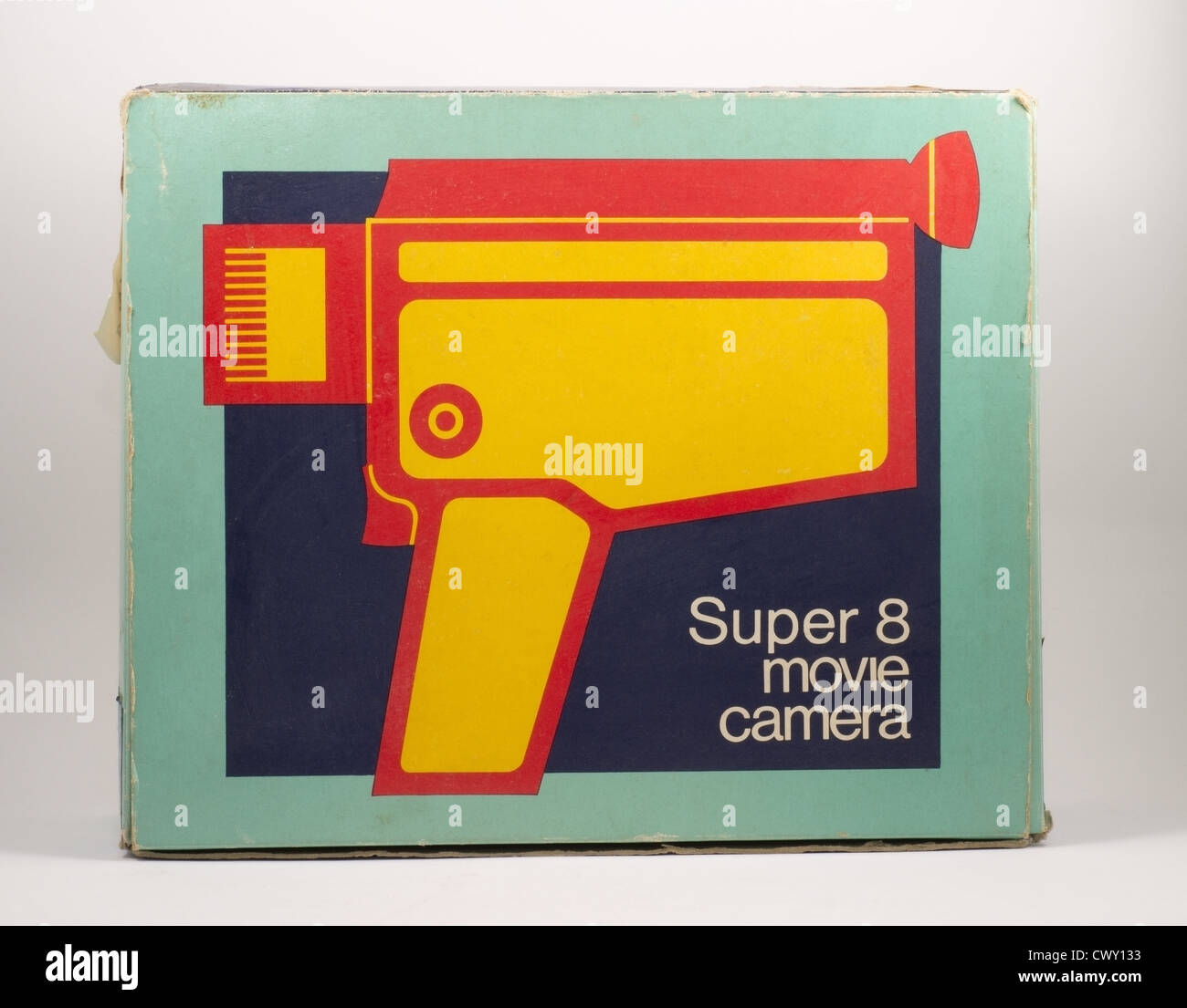 Fort d'une vieille super 8mm caméra ciné Banque D'Images