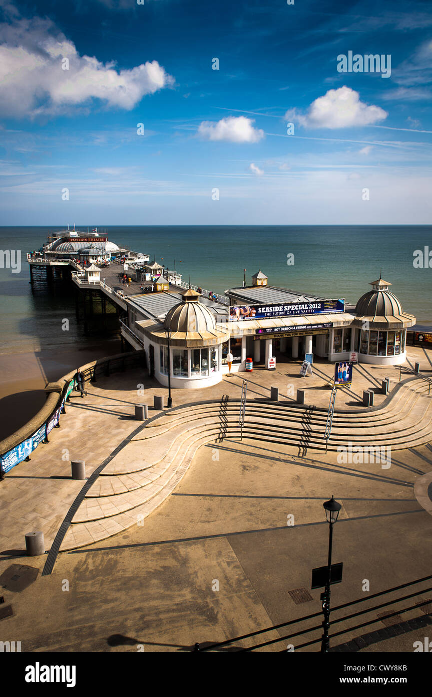 Jetée de Cromer, Norfolk Banque D'Images