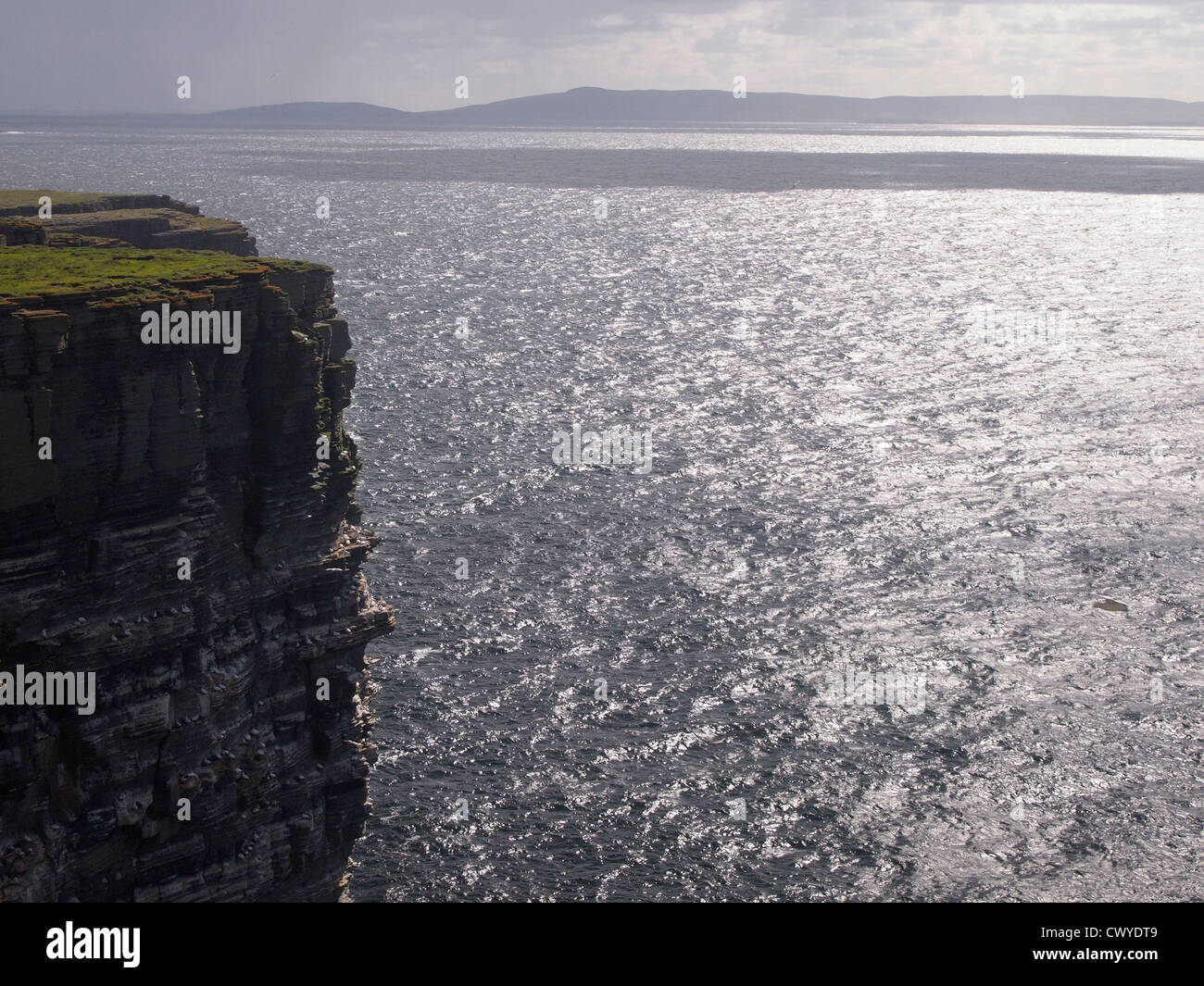 Vue vers Rousay de Westray, Orkney Banque D'Images