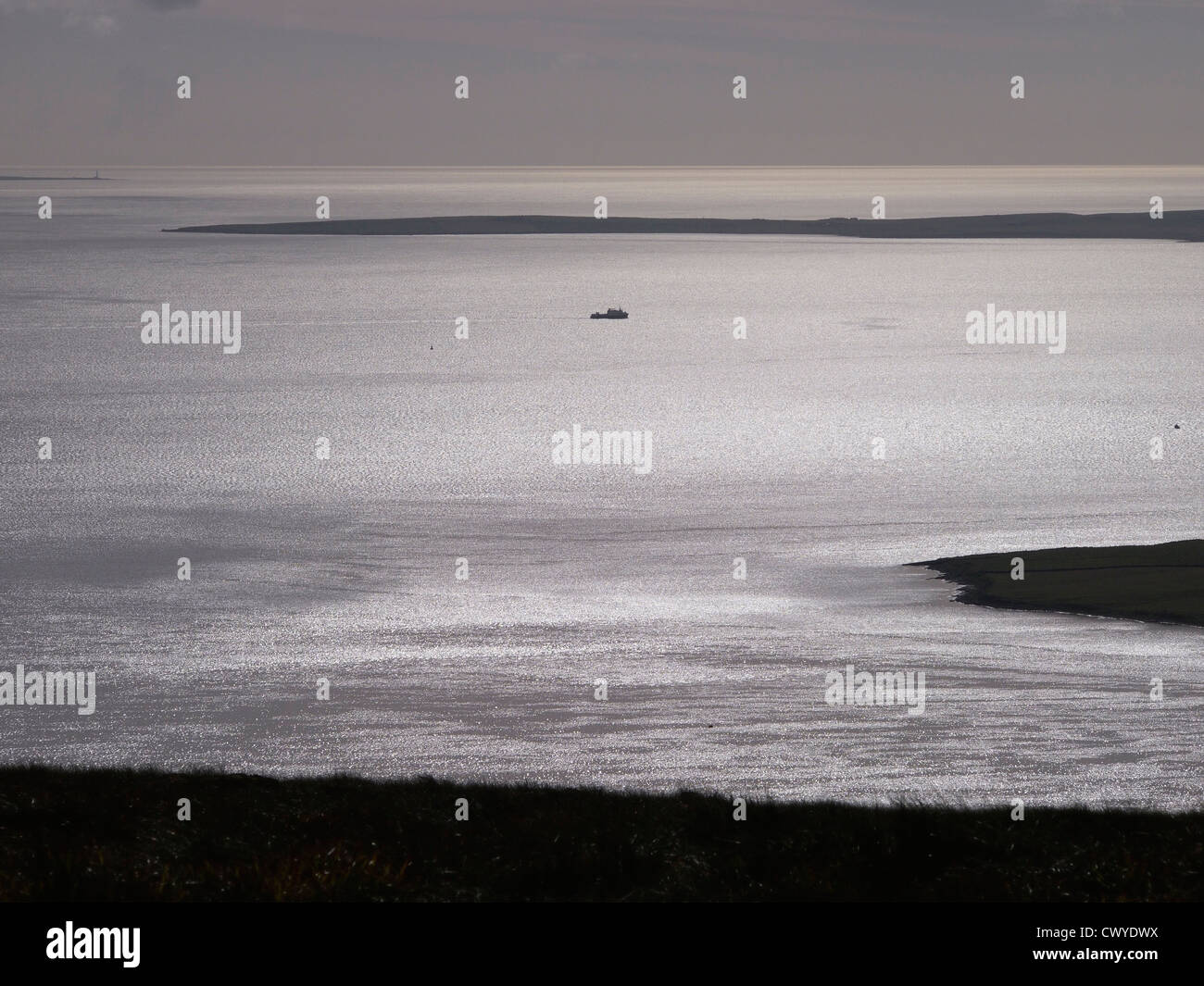 Knitchen lumineux de la mer hill Rousay, Orkney Banque D'Images