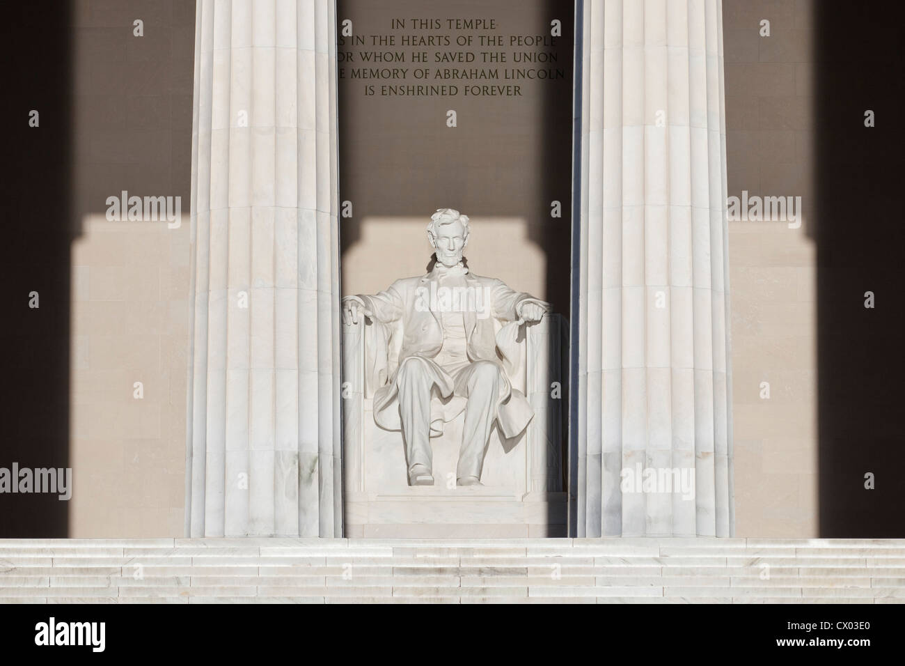 Lincoln Memorial, Washington, DC, USA Banque D'Images