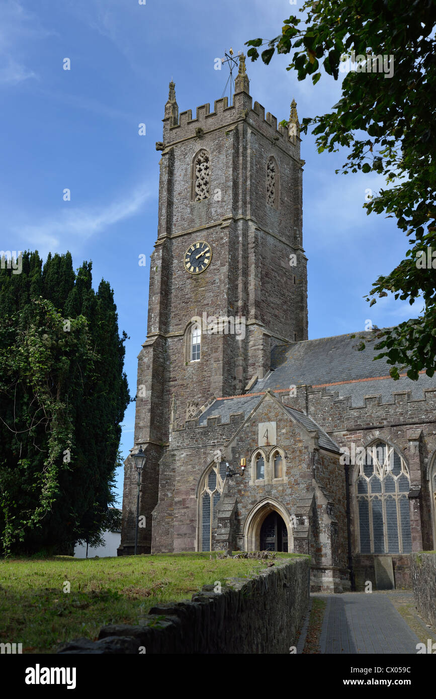 Église paroissiale de Sainte Marie Madeleine, King Street, South Molton, Devon, Angleterre, Royaume-Uni Banque D'Images