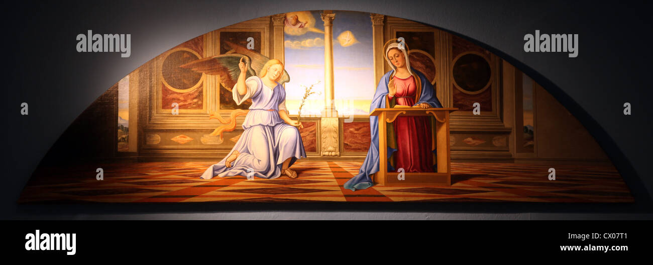 L'Annonciation Banque D'Images