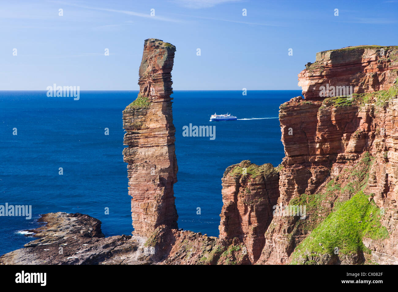 Vieil Homme de Hoy, Hoy, îles Orcades, Ecosse, Royaume-Uni. Banque D'Images