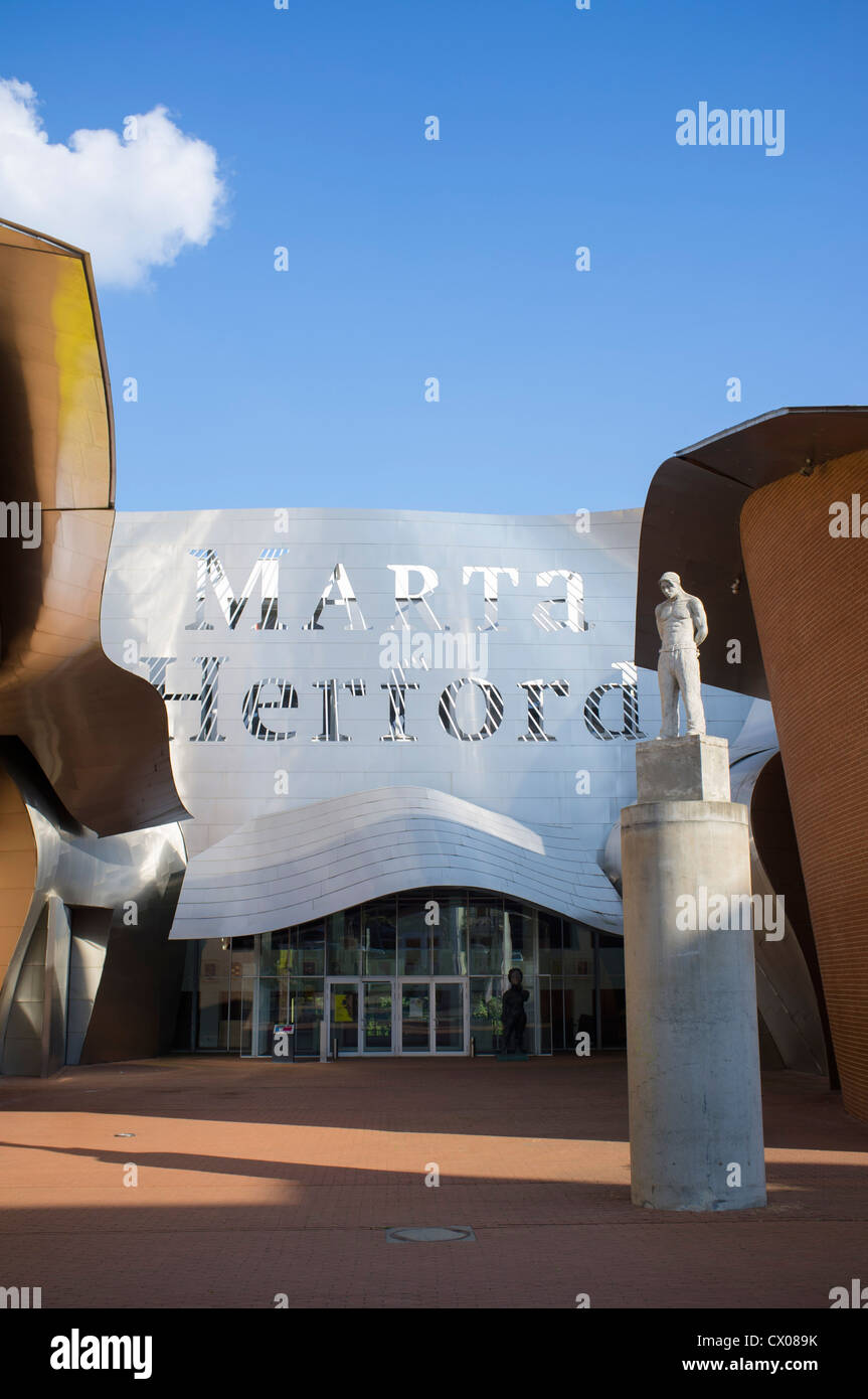 MARTa Museum for contemporary art and design , Herford, en Rhénanie du Nord-Westphalie, l'architecte Frank Gehry Banque D'Images