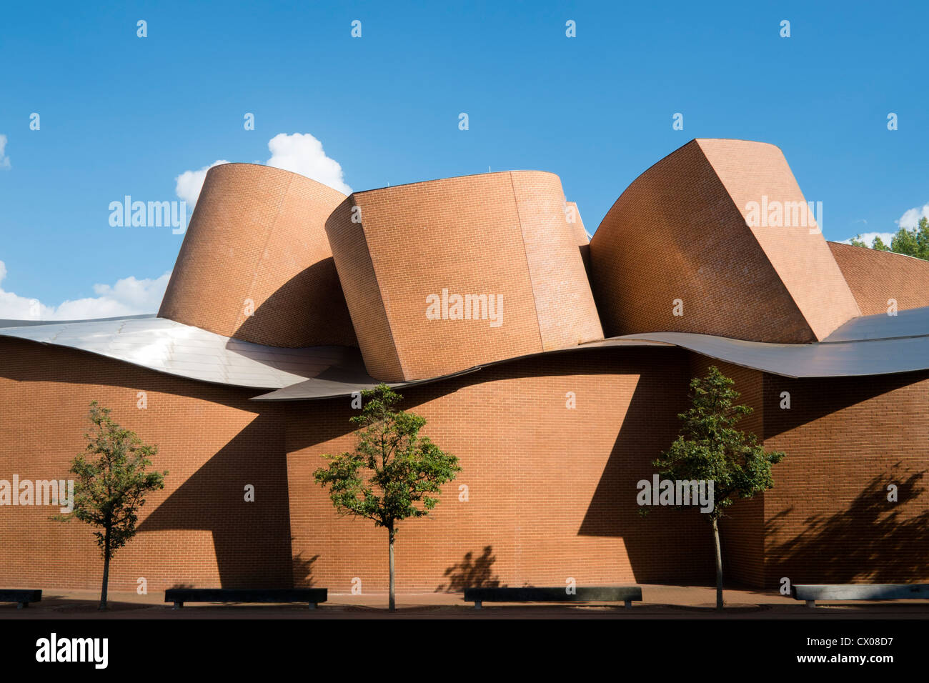 MARTa Museum for contemporary art and design , Herford, en Rhénanie du Nord-Westphalie, l'architecte Frank Gehry Banque D'Images