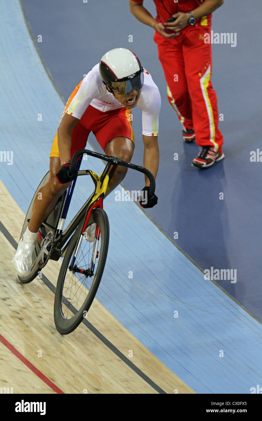 Zhang Yu Li de république populaire de Chine en personne C1-2-3 1km Banque D'Images