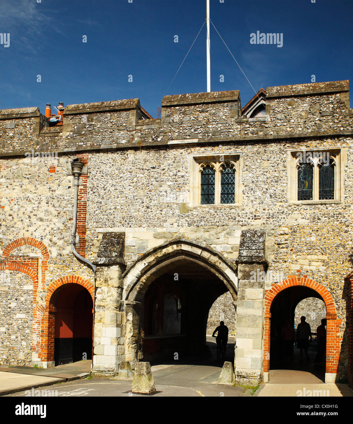 Kingsgate, Winchester. L'église de Saint Swithun à Kingsgate. Banque D'Images