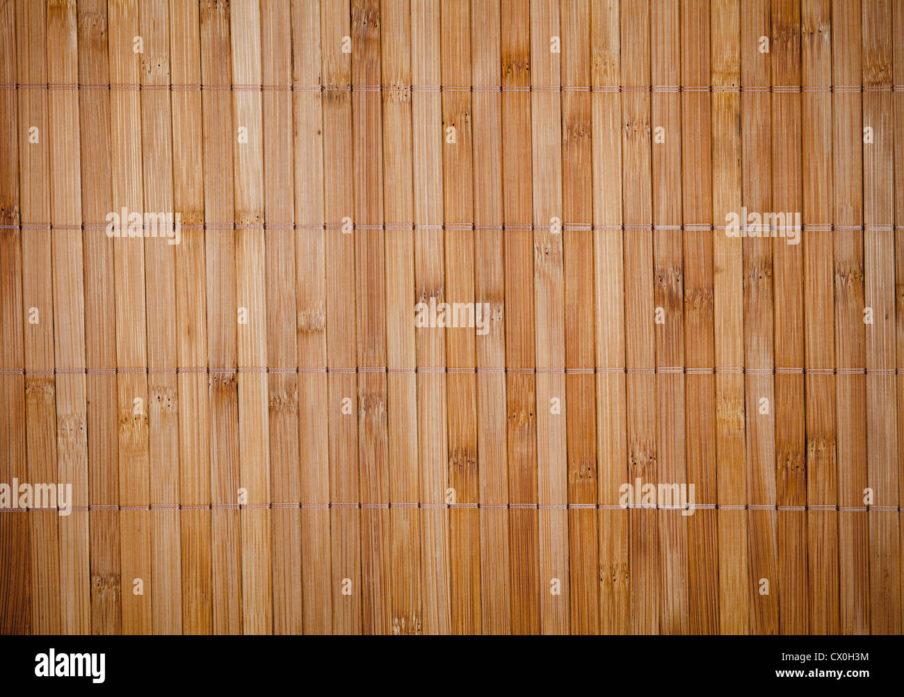 Texture napperon de bambou Banque D'Images