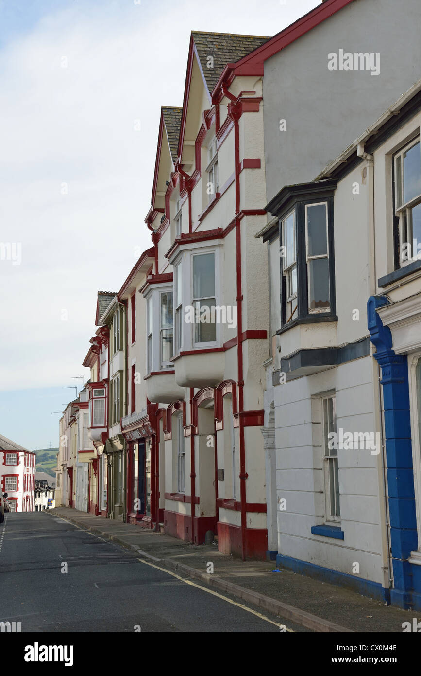 Buttgarden Street, Bideford, Devon, Angleterre, Royaume-Uni Banque D'Images