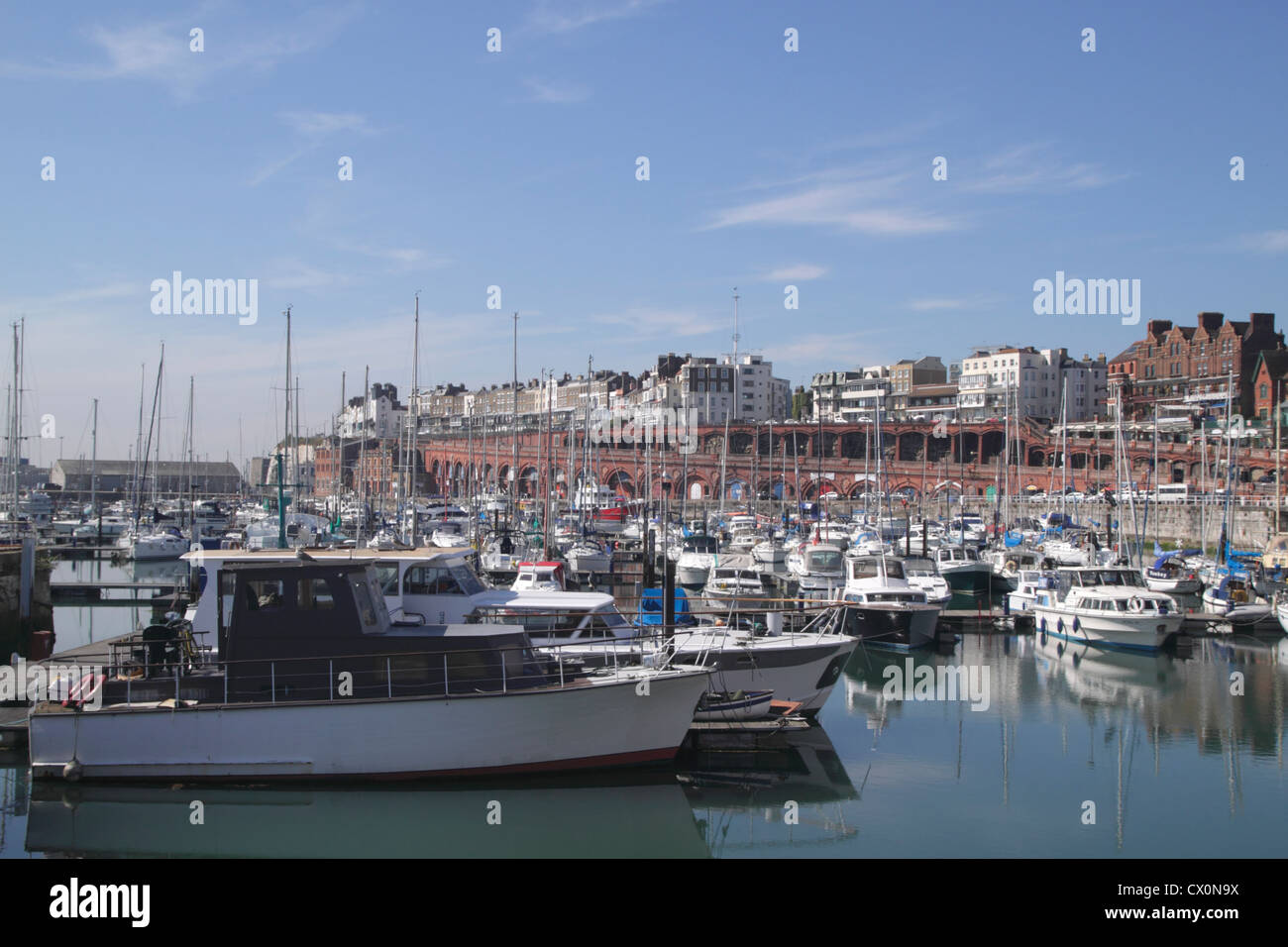 Port de plaisance de Ramsgate Kent Banque D'Images