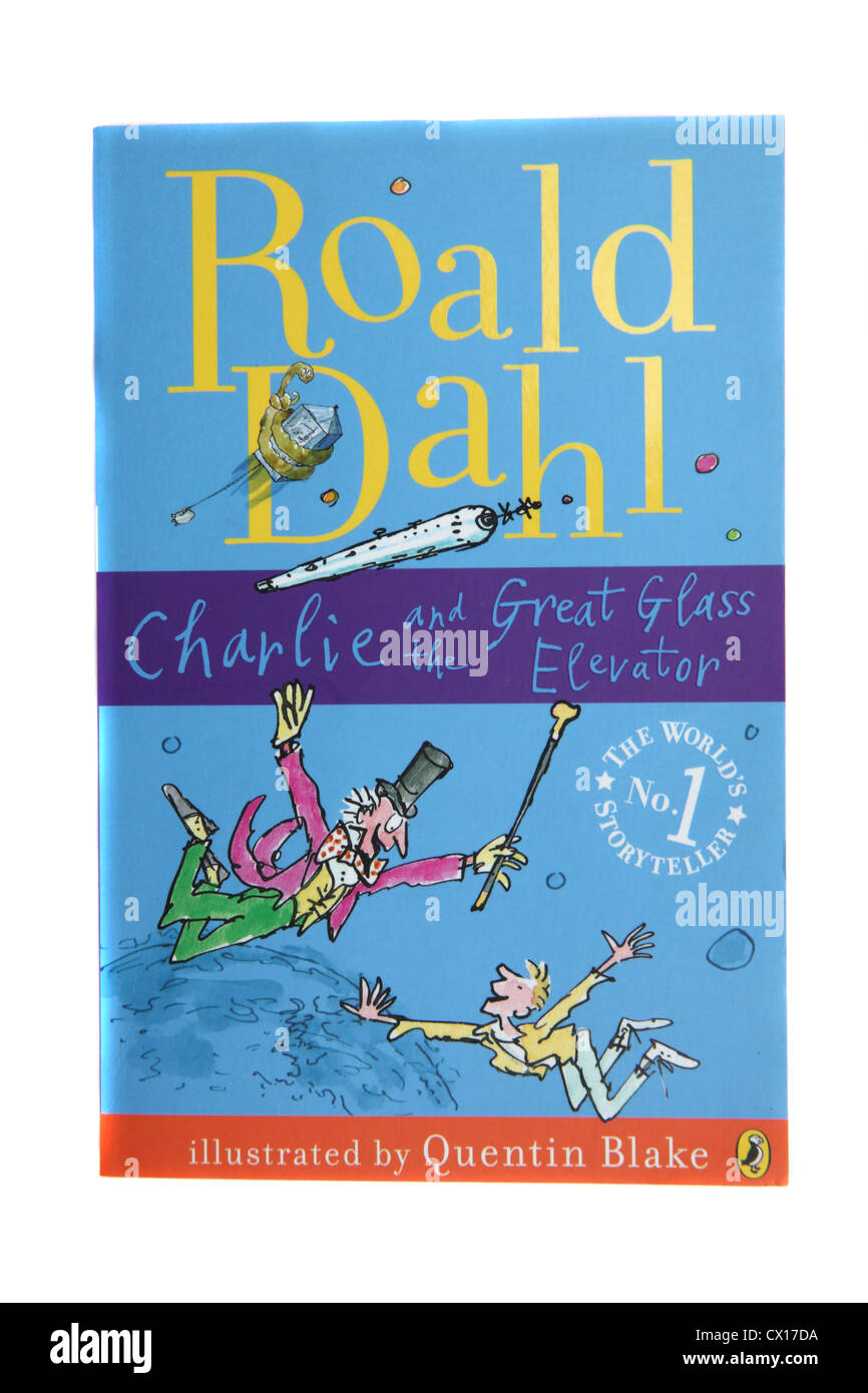 Charlie et le grand ascenseur de verre, d'un livre pour enfants de Roald  Dahl Photo Stock - Alamy