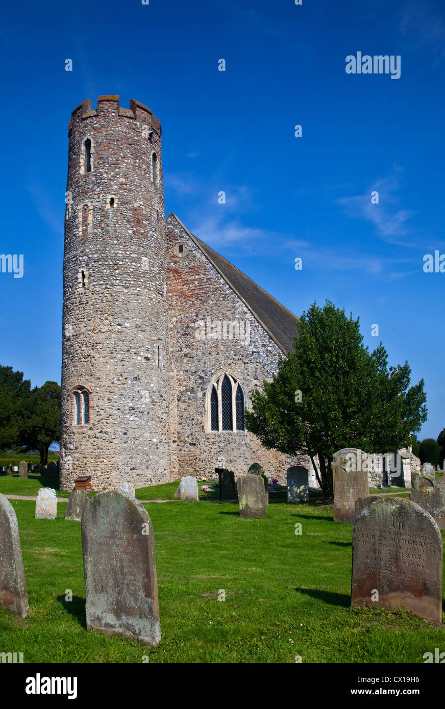 L'église St Mary vierge, Blundeston, Suffolk, Angleterre Photo Stock