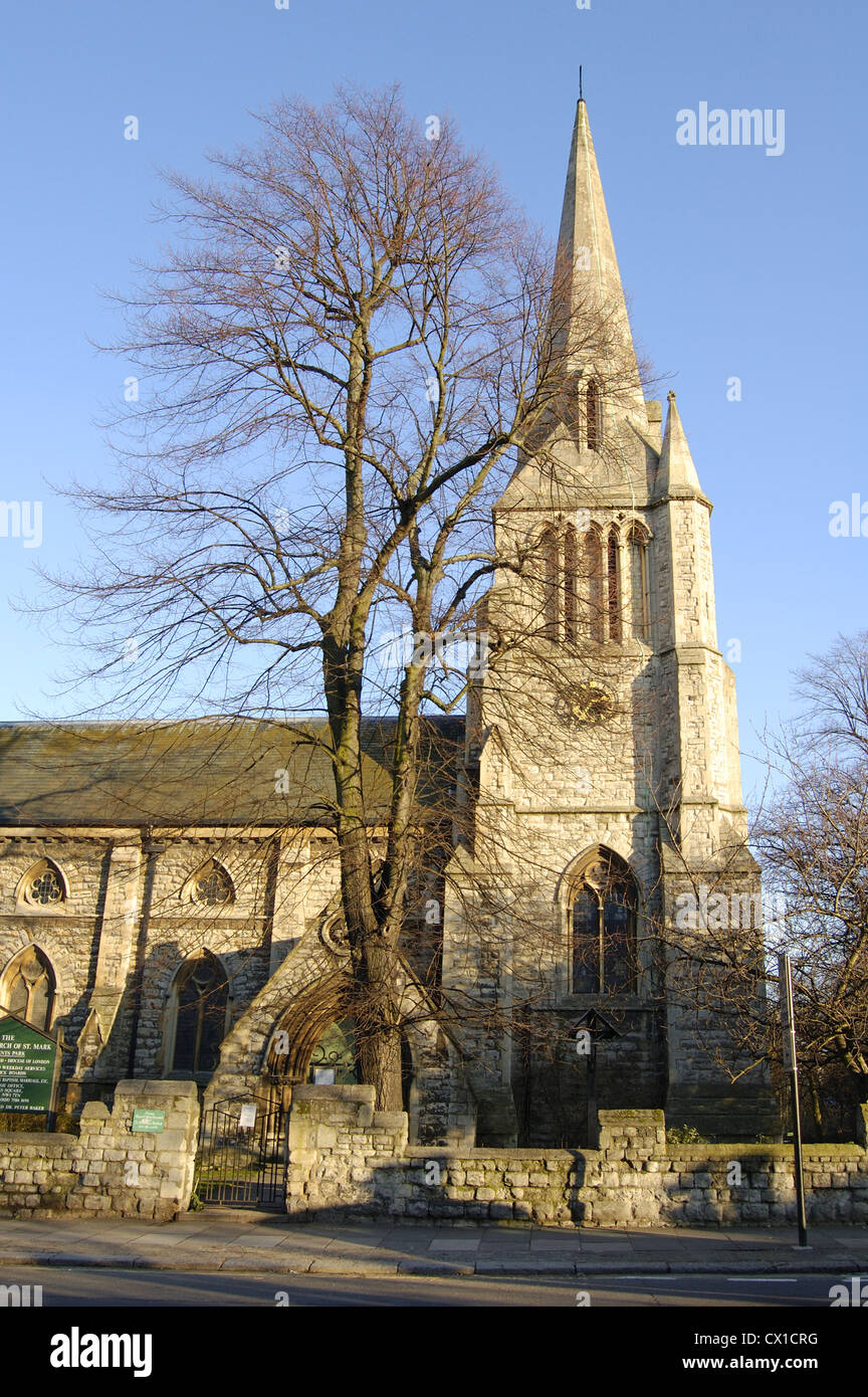 L'église paroissiale de St Mark, Regents, London, England Banque D'Images