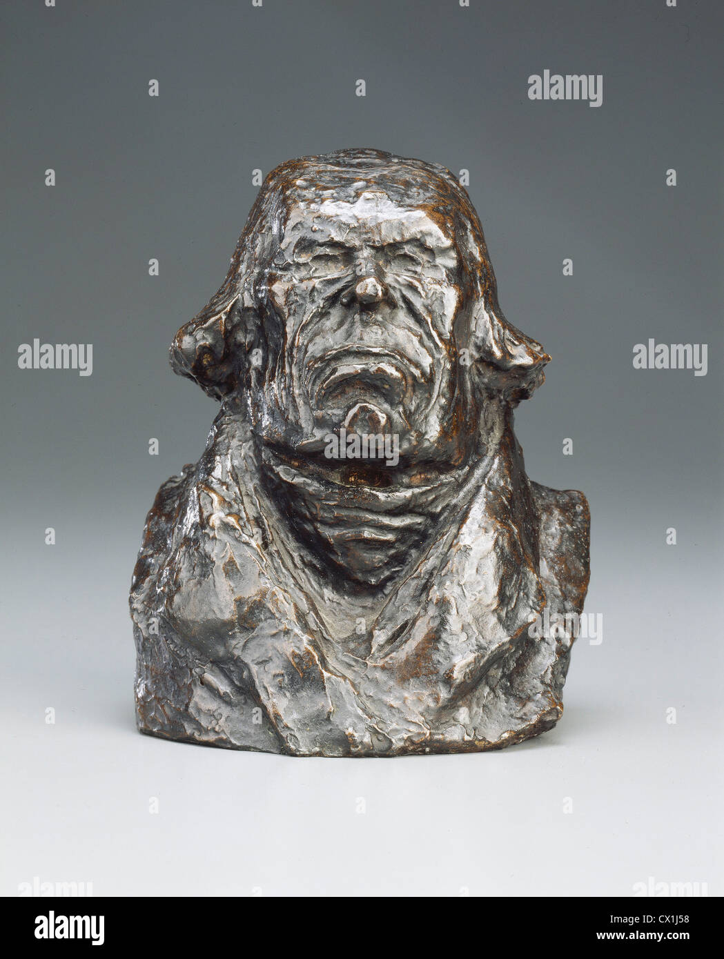 Honoré Daumier, Antoine Odier, Français, 1808 - 1879, modèle c. En 1832/1835, 1929/1940, bronze Banque D'Images