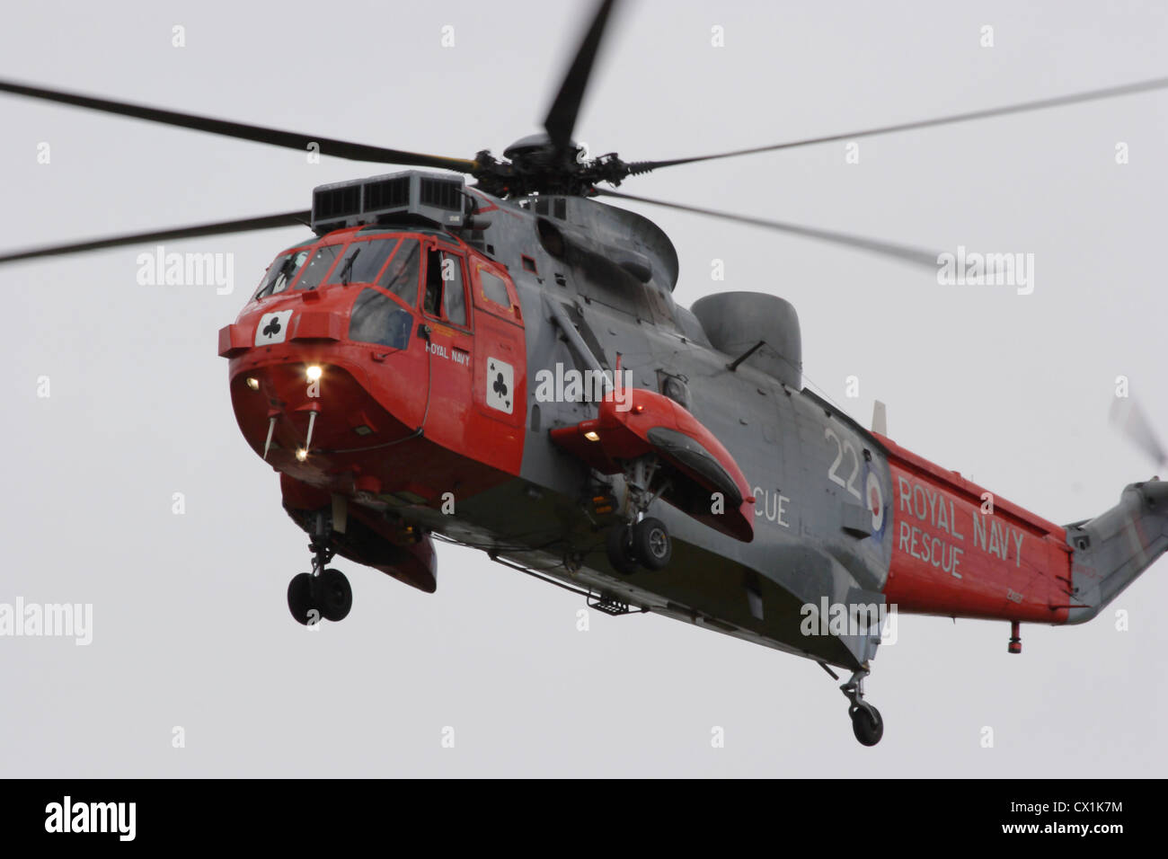 Wesltland d'hélicoptères Sea King Banque D'Images