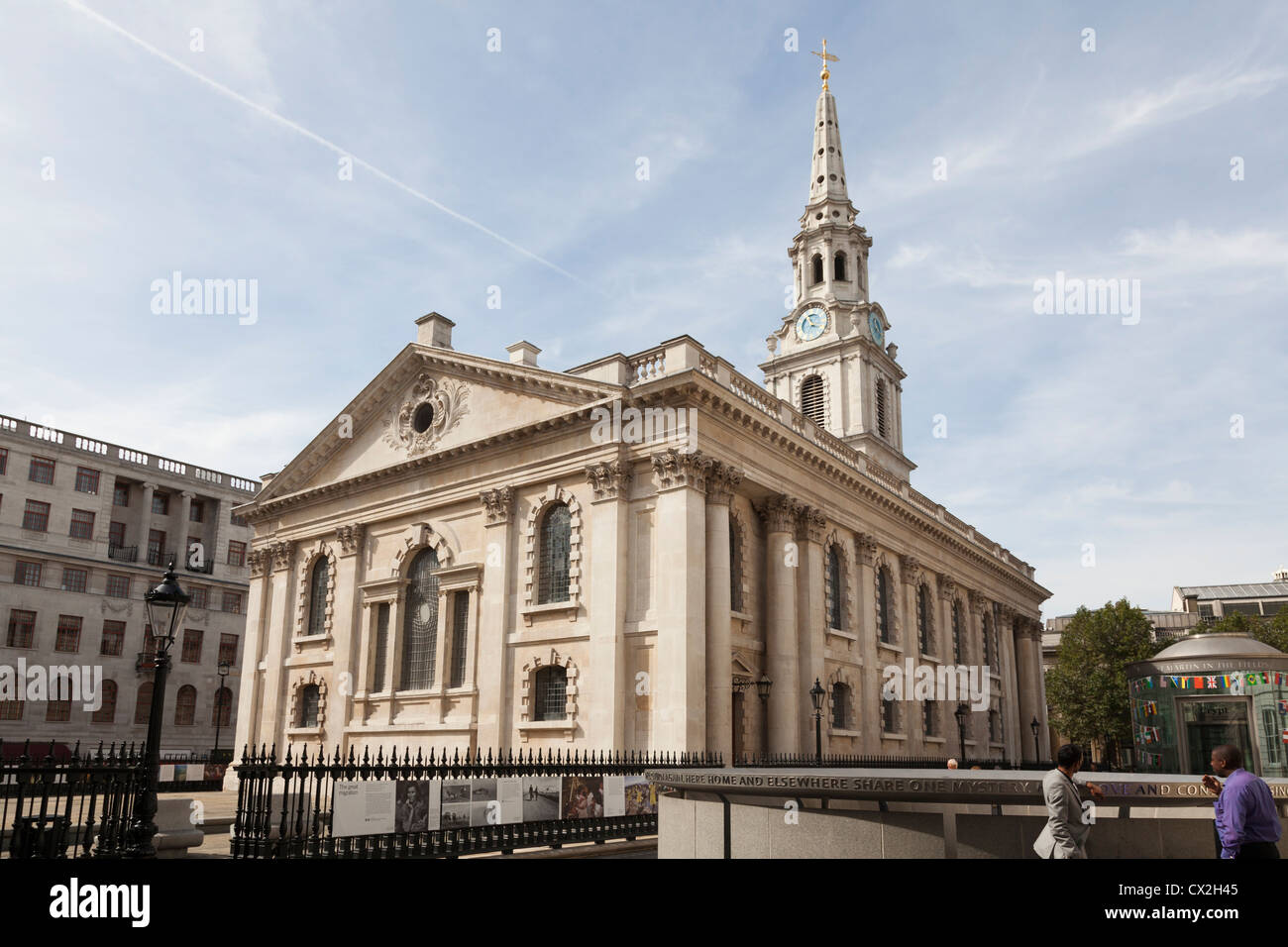 St Martins dans l'église de champs, Londres Banque D'Images