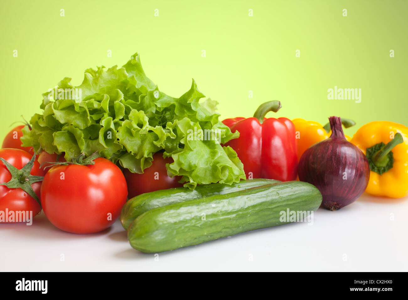 Légumes frais still life Banque D'Images