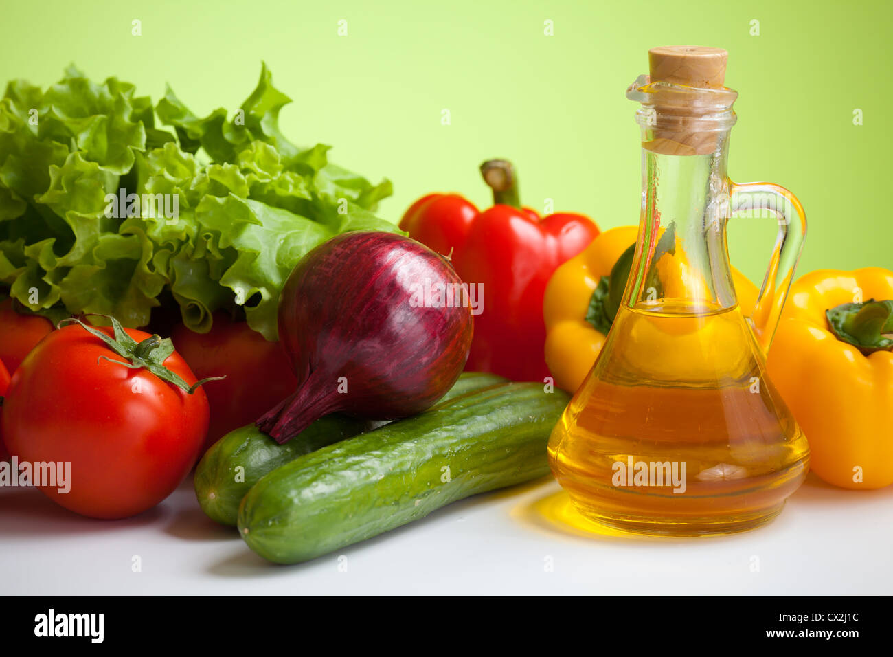 Légumes frais still life Banque D'Images