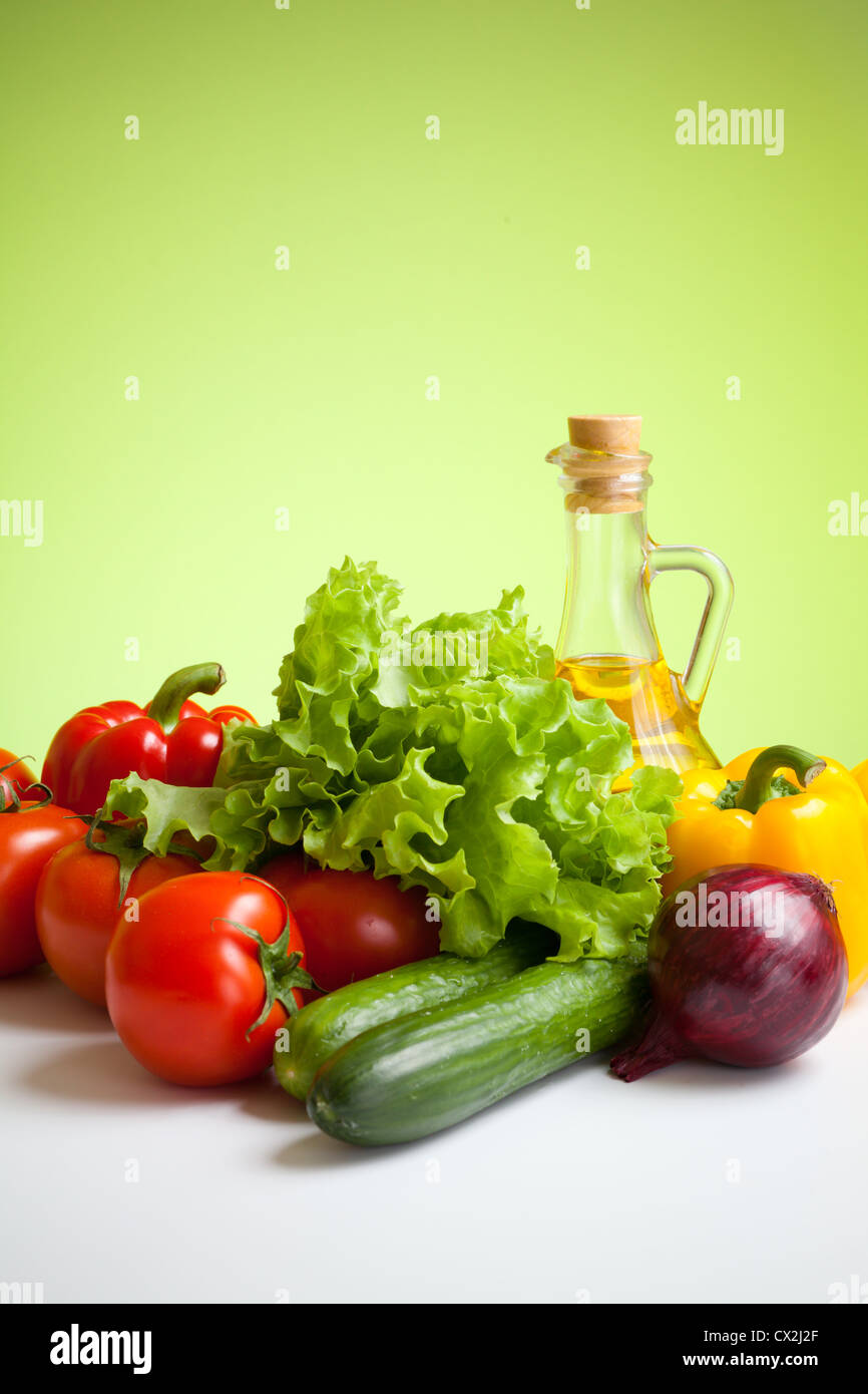 Légumes frais still life Banque D'Images