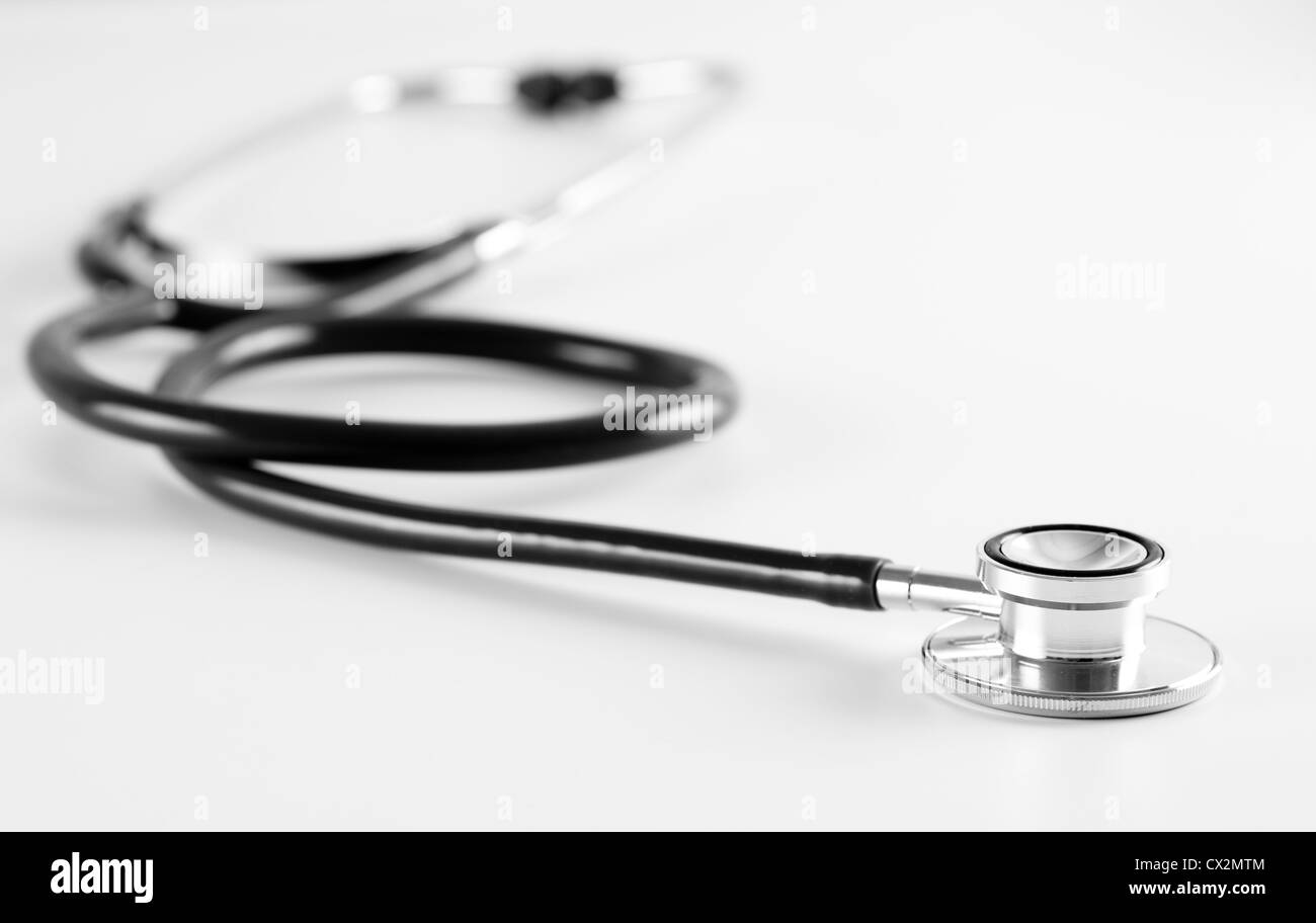 Stethoscope closeup Banque D'Images