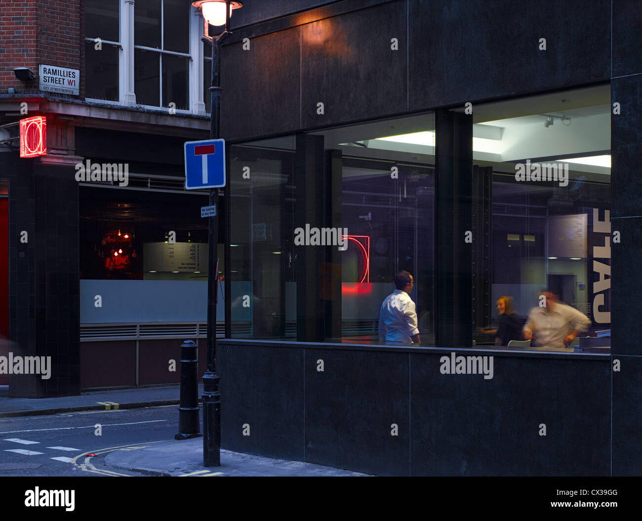 Photographers' Gallery, Londres, Royaume-Uni. Architecte : O'Donnell et Tuomey et ADP, 2012. Banque D'Images