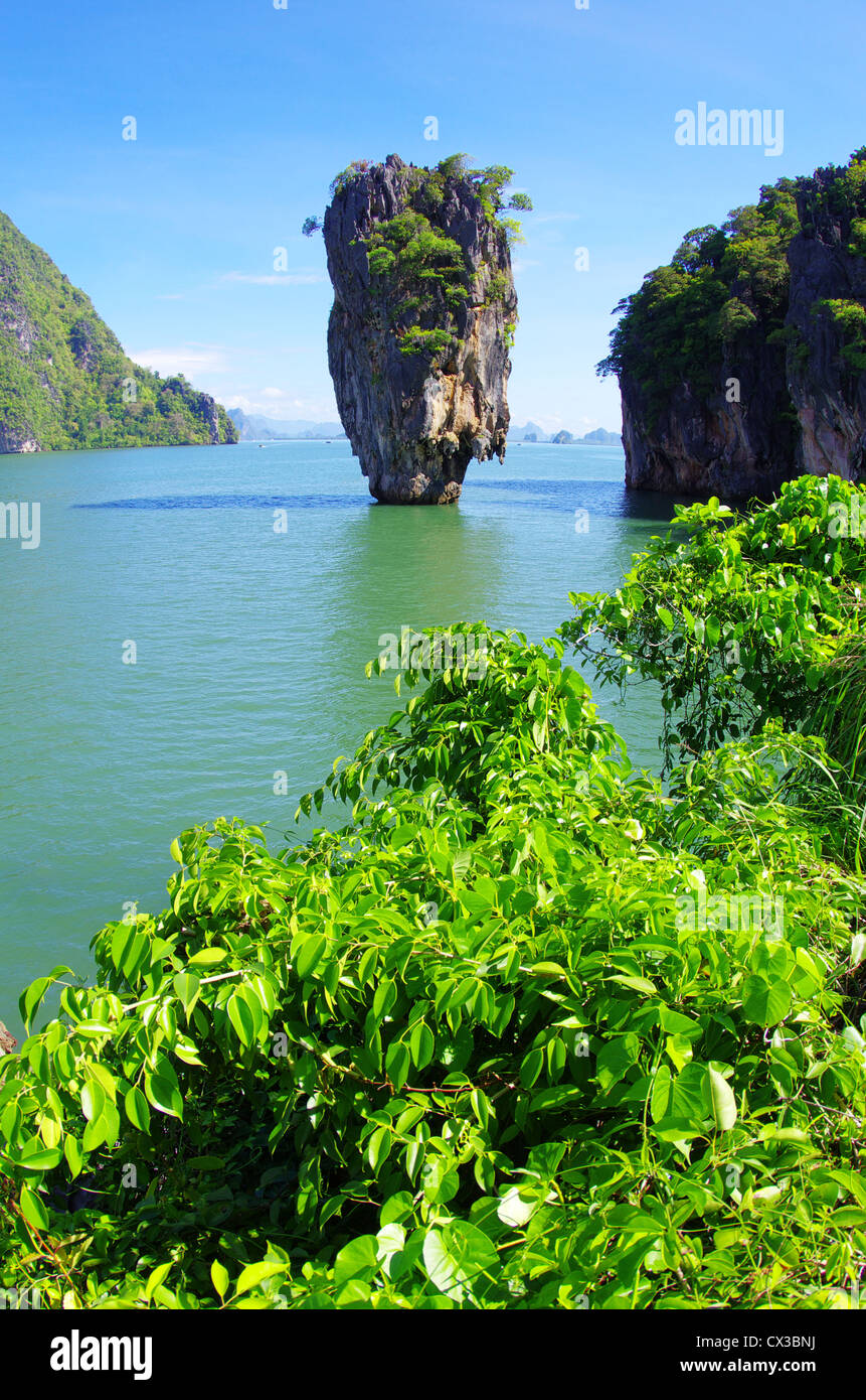 L'île de james bond en Thaïlande, ko tapu Banque D'Images