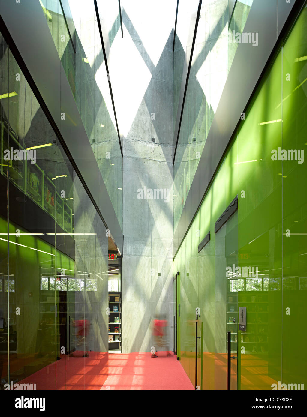 La William O. Lockridge/Club Bibliothèque, Washington, United States. Architecte : Adjaye Associates, 2012. Banque D'Images