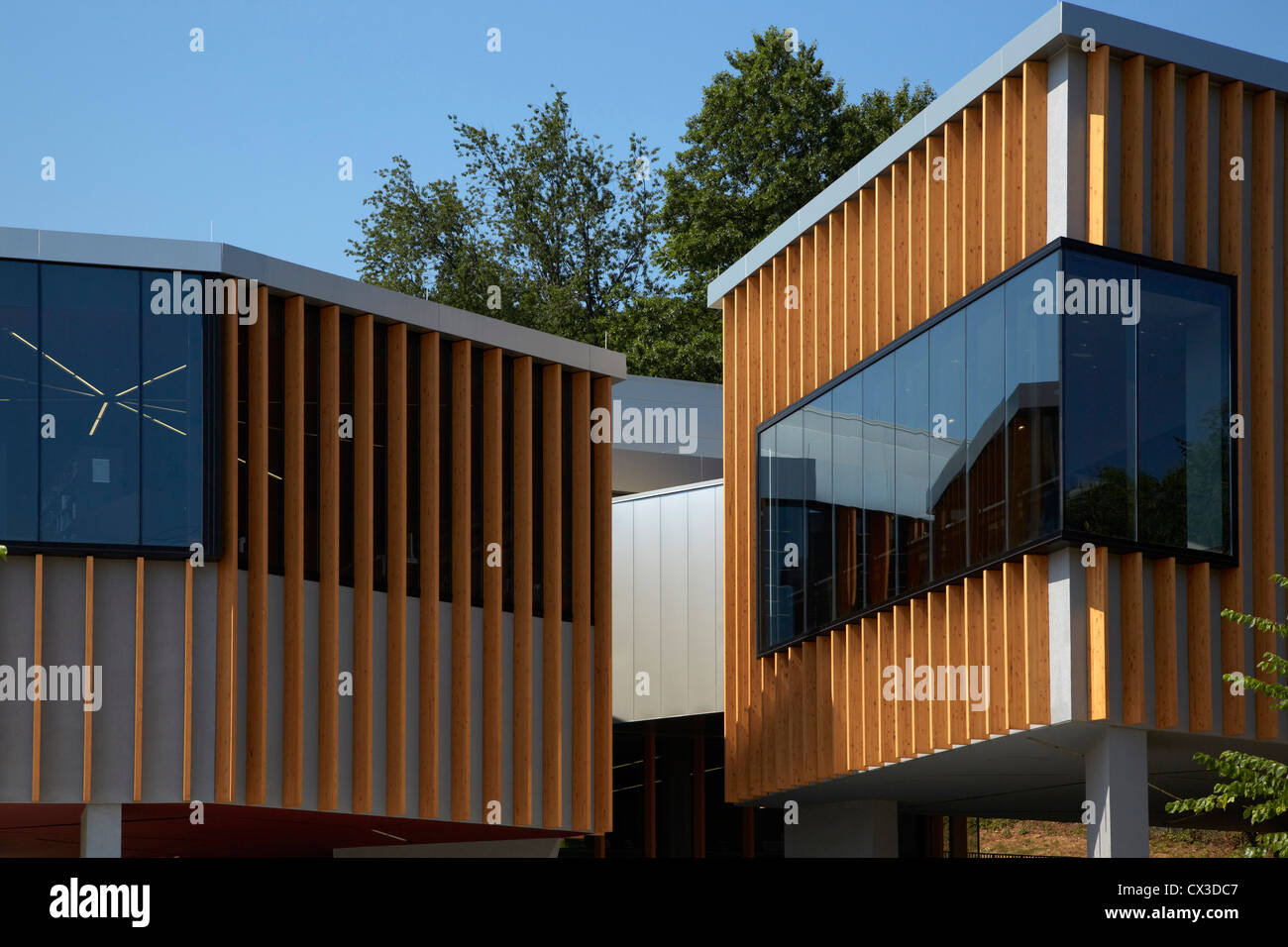 La William O. Lockridge/Club Bibliothèque, Washington, United States. Architecte : Adjaye Associates, 2012. Banque D'Images